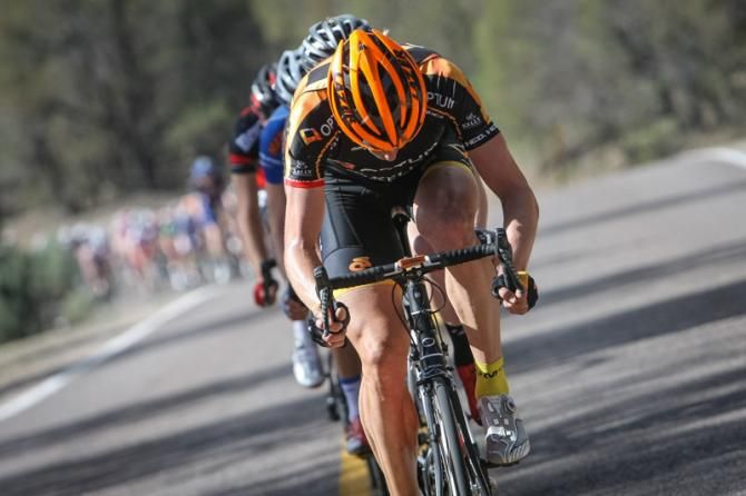 Tom Zirbel (Optum) trying to make another break happen.
