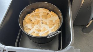 Hot Cross buns flour crosses