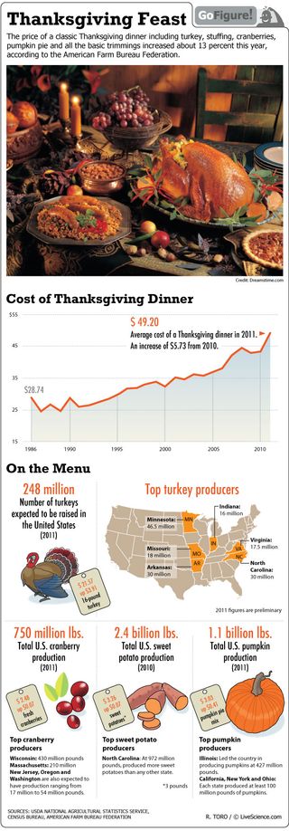 Thanksgiving stuffing cost