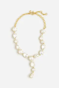 J.Crew Crystal Lariat Necklace | $70 $45 at J.Crew