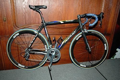 Frank Vandenbroucke's bike is a new Ridley Damocles