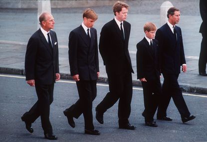 Prince William Princess Diana's funeral