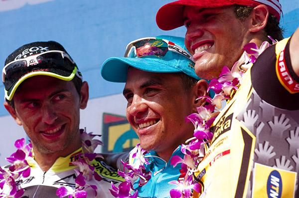 Sprint king Valentin Iglinskiy (Astana) has taken over the green jersey competition after the penultimate stage into Sanya.