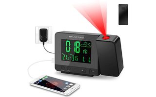 alarm clock projection