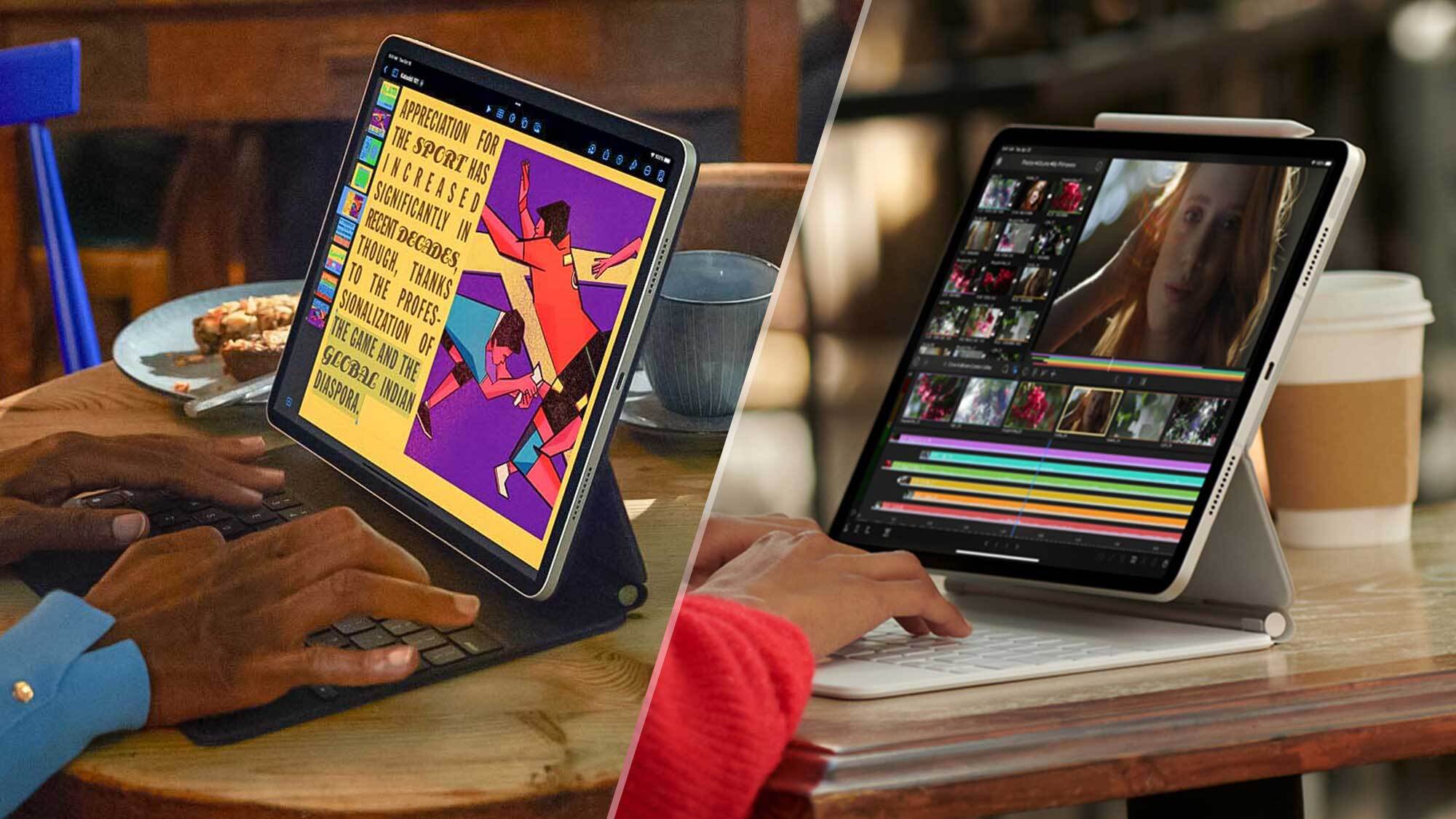 iPad Pro 2022 vs iPad Pro 2021 face-to-face