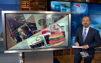 NBC's Chuck Todd: Midterms are kind of like Starbucks vs. Chick-fil-A
