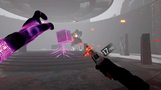 Synapse review; shooting a boss in VR