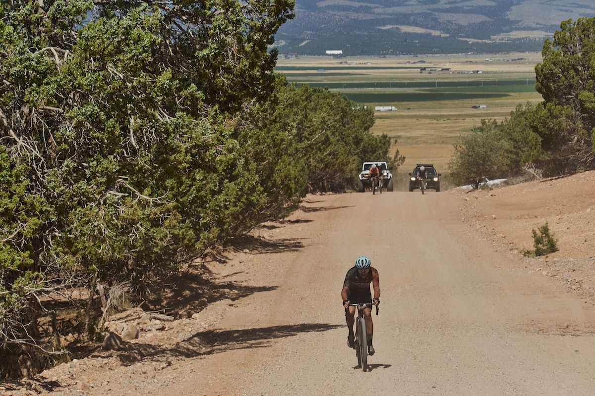 Belgian Waffle Ride Utah 2023: Brendan Johnston makes his move on the climb