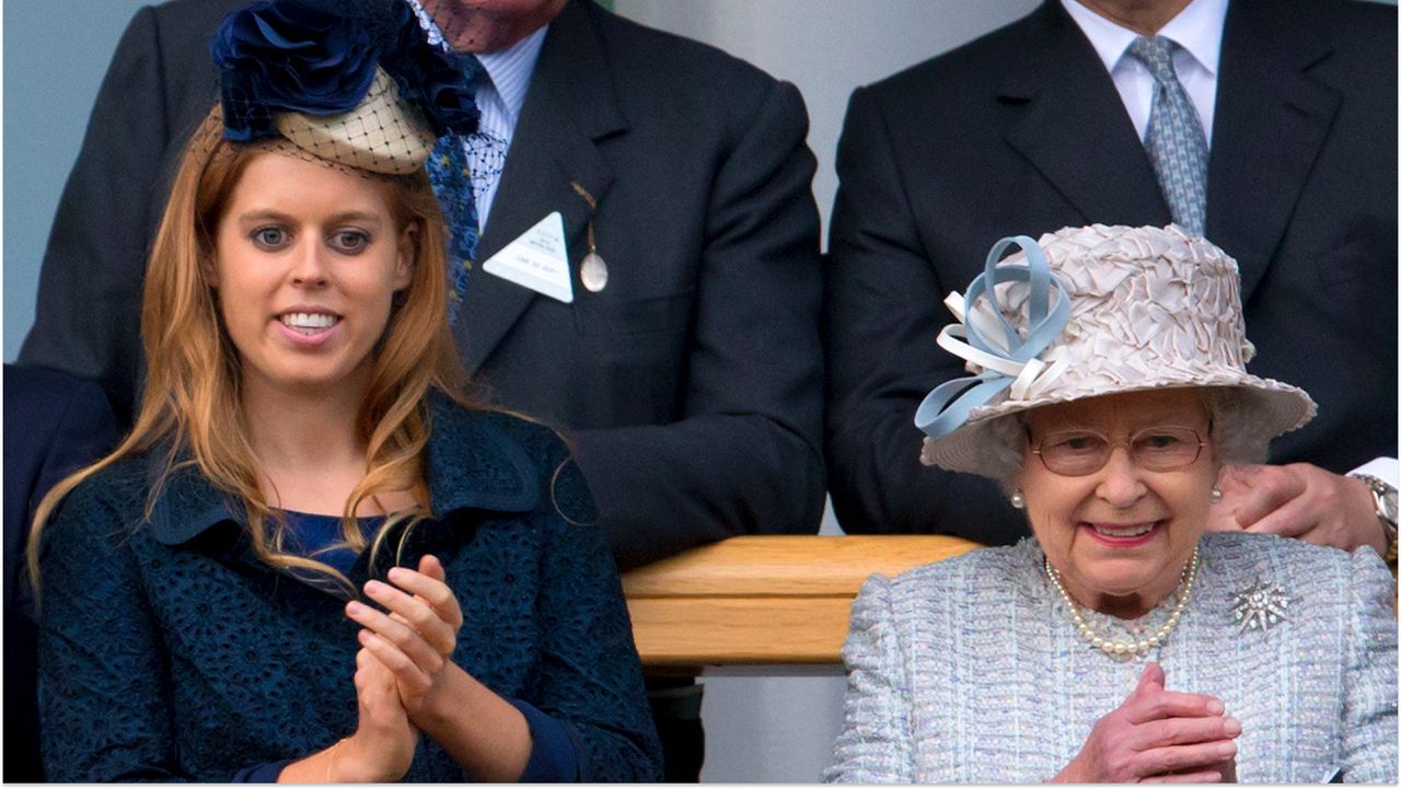 Princess Beatrice and Queen Elizabeth