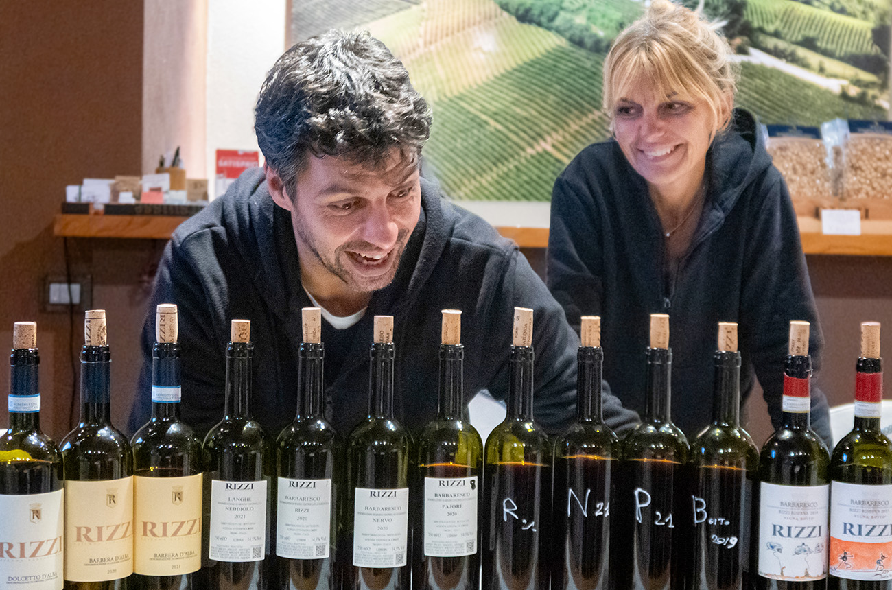 Enrico Dellapiana and sister Jole at Rizzi_photo Michaela Morris