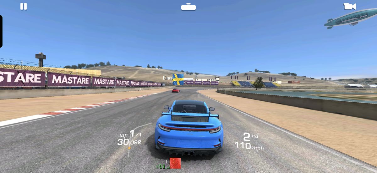 Real Racing 3 gameplay on the Honor Magic 5 Pro