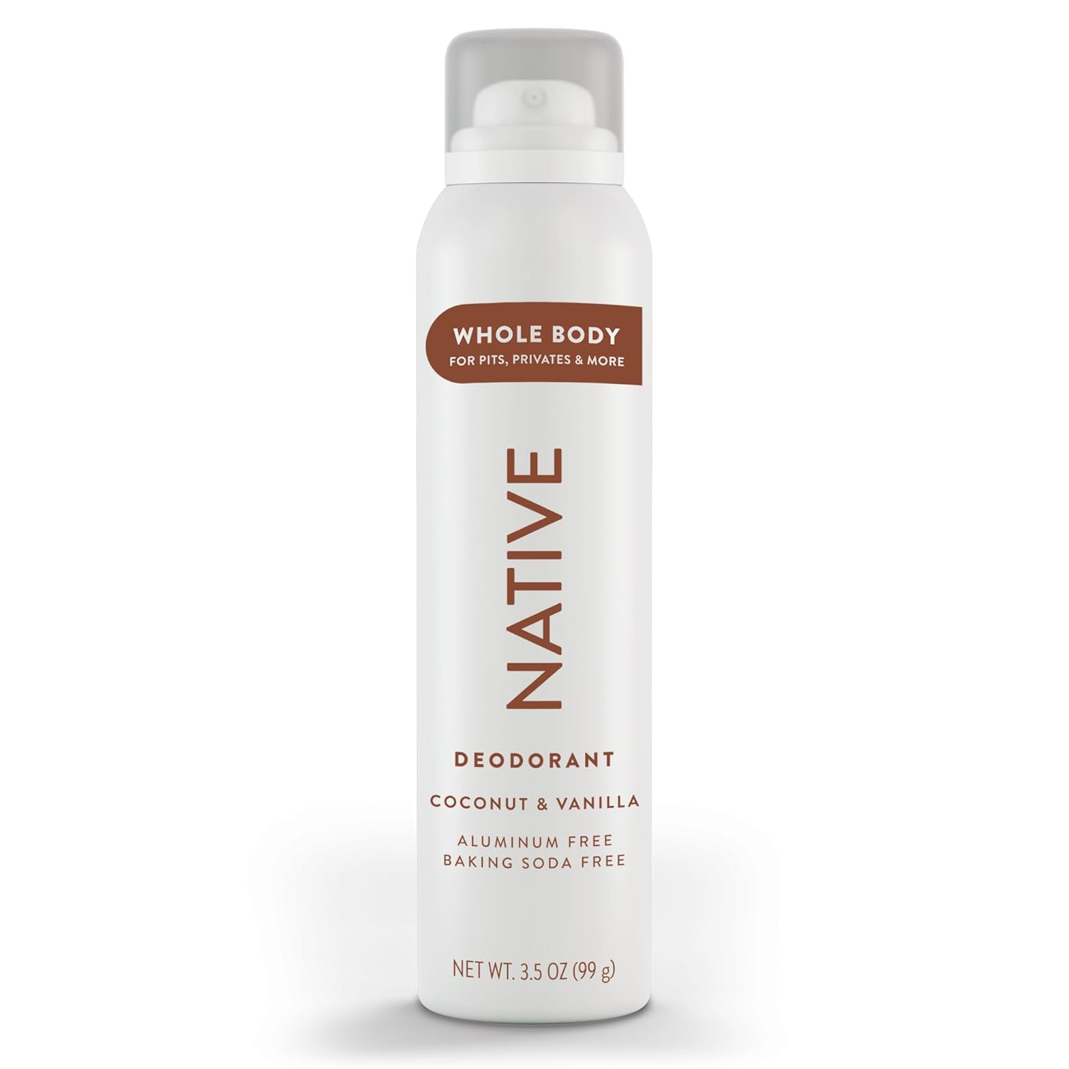 Native Whole Body Deodorant Spray Contains Naturally Derived Ingredients, Deodorant for Women & Men | 72 Hour Odor Protection, Aluminum Free With Coconut Oil and Shea Butter | Coconut & Vanilla