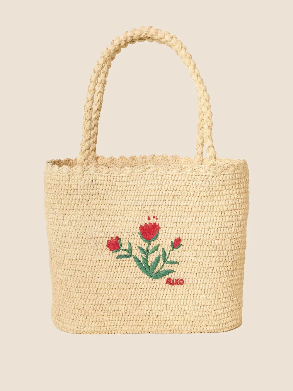 Rixo raffia bag 