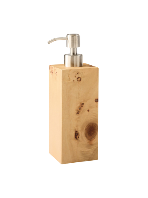 Burl Soap Pump