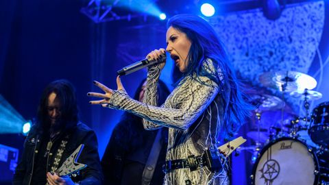 Alissa White Gluz on stage