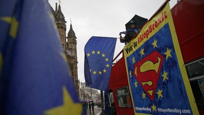 Anti-Brexit demonstrators in London