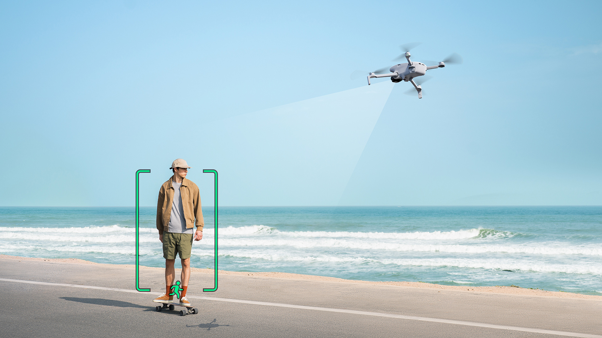 DJI Lito X1 subject tracking