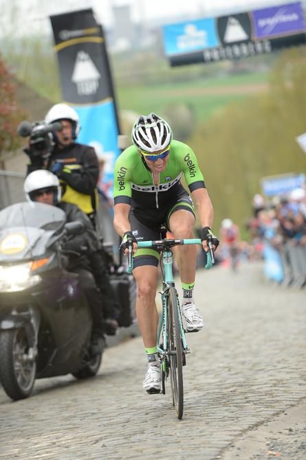 Sep Vanmarcke (Belkin) on the attack
