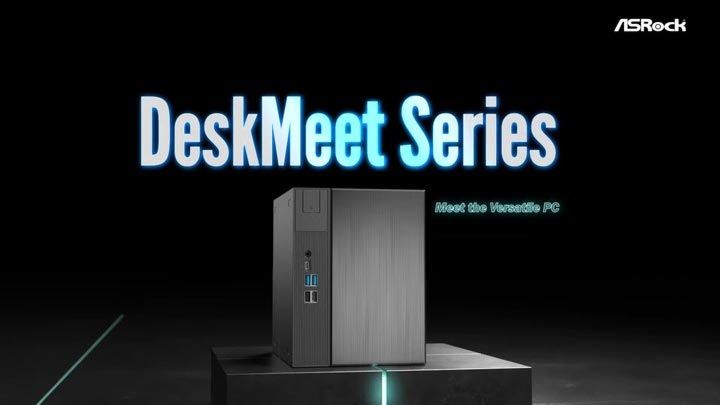 ASRock DeskMeet Mini-ITX PCs Support Alder Lake, AM4 and Discrete