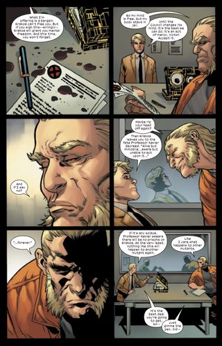 Sabretooth #1 page