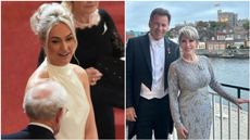 Charley Hull and Sir Nick Faldo attended the royal banquet at Windsor Castle with King Charles and Donald Trump