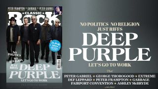 The cover of Classic Rock 355, featuring Deep Purple