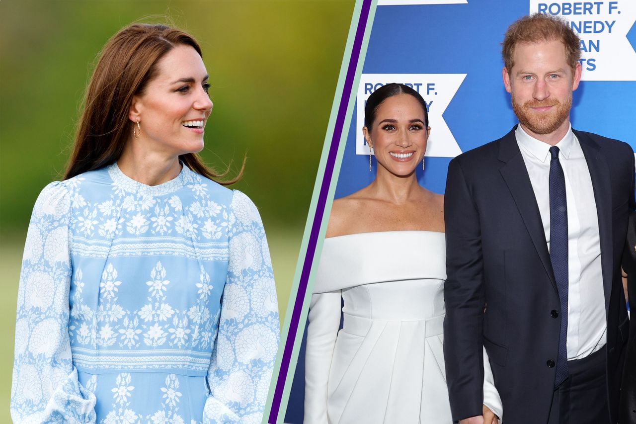 Kate Middleton, Meghan Markle and Prince Harry