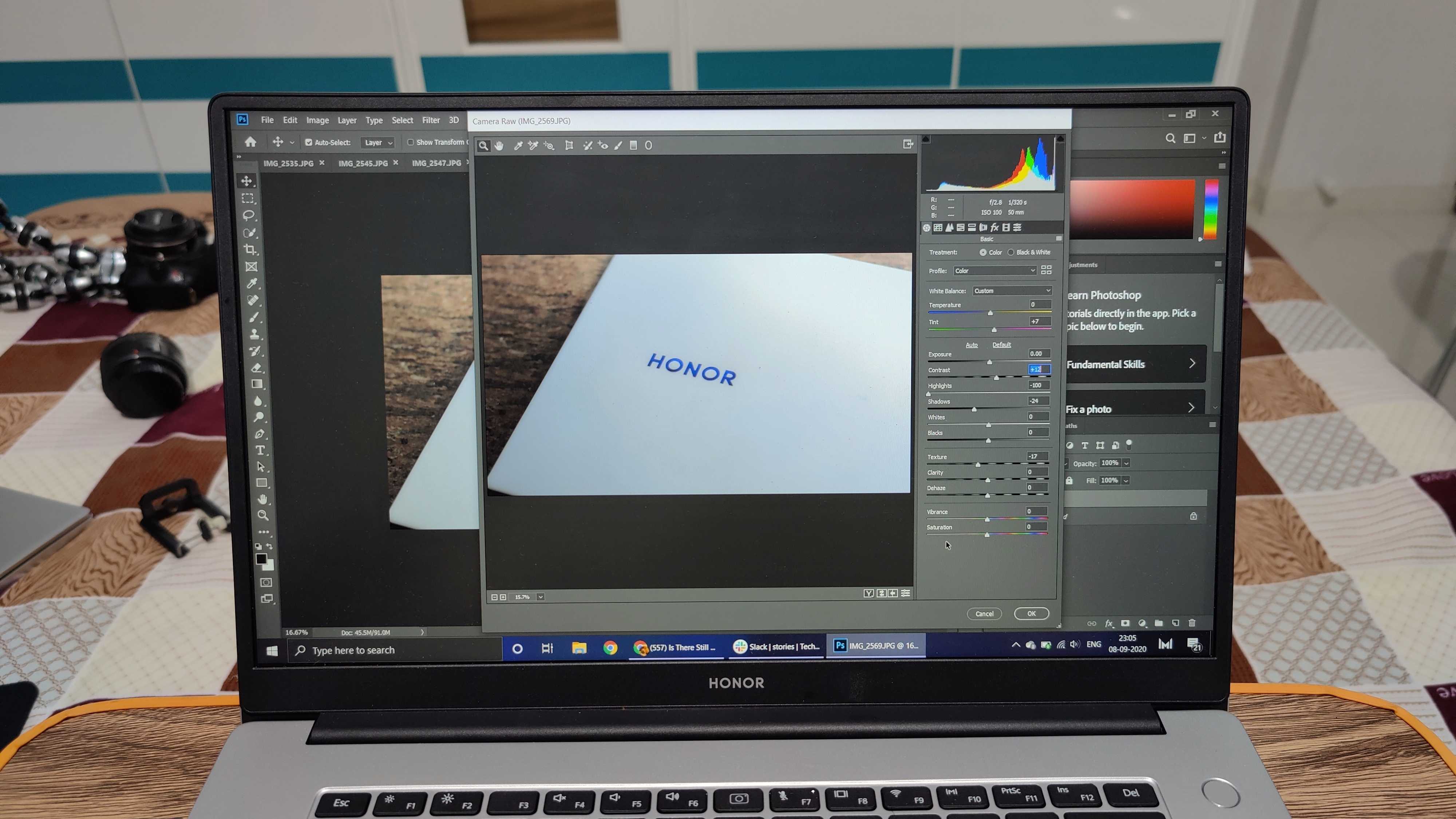 Honor magicbook какой выбрать для работы с фотошопом