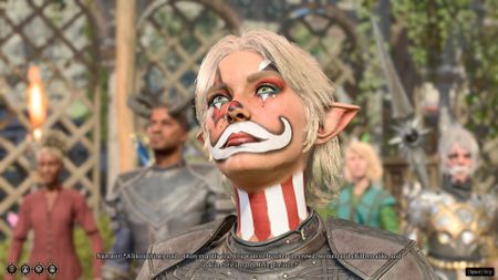 Baldur's Gate 3 clown