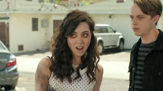 Aubrey Plaza and Dane DeHaan in Life After Beth