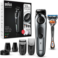 Braun Beard Trimmer &amp; Hair Clippers with Gillette Fusion5 ProGlide Razor | Was £79.99 | Now £44.99 | Save £35.00 (44%) at Amazon