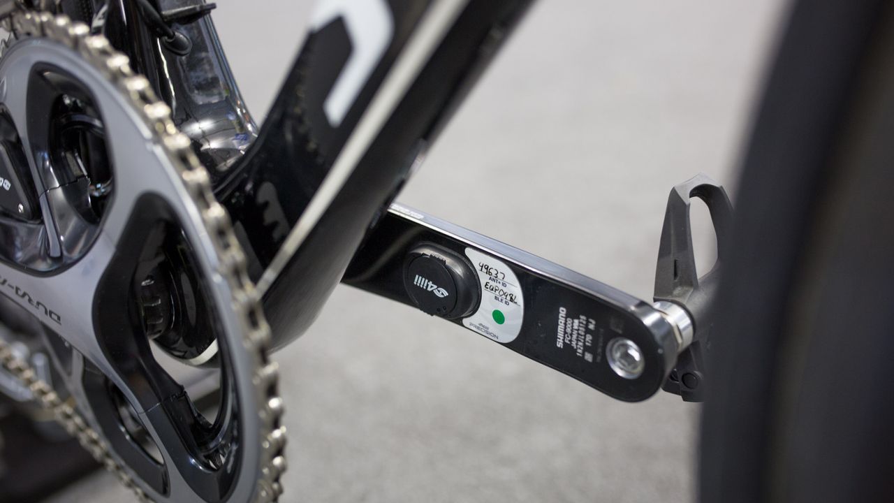 The 4iiii crank mounted sensor is quite a bit smaller than the Specialized unit