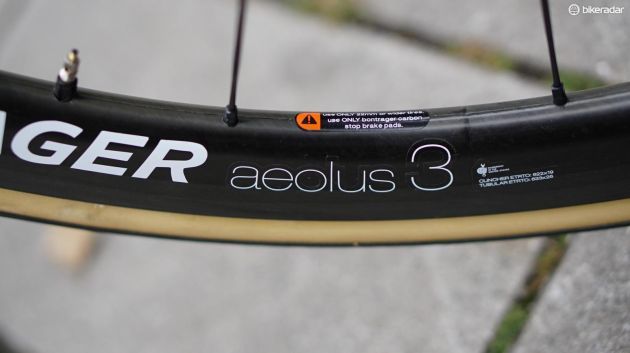 Trek introduced a slew of new products at the start of the Tour, including more budget-friendly Aeolus 3 wheels. This isn't one of them, though!
