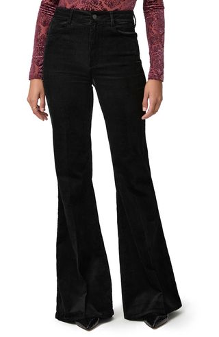 Charlie High Waist Flare Corduroy Pants