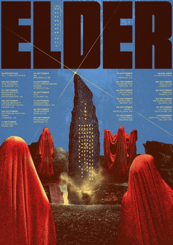 Edler European tour poster 2025