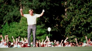 Jack Nicklaus at the 1986 Masters