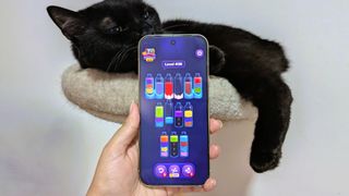Casual Android game on Pixel 10 Pro