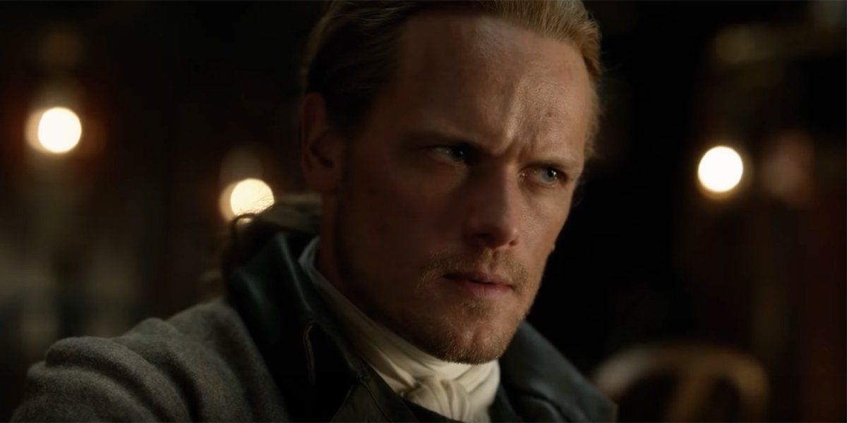 Sam Heughan in Outlander