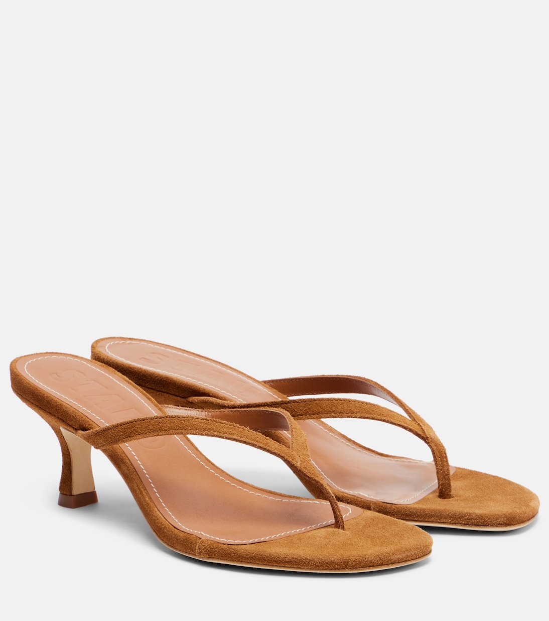 Freja 60 Suede Thong Sandals