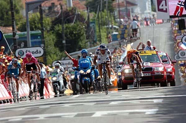 The sprint of the break