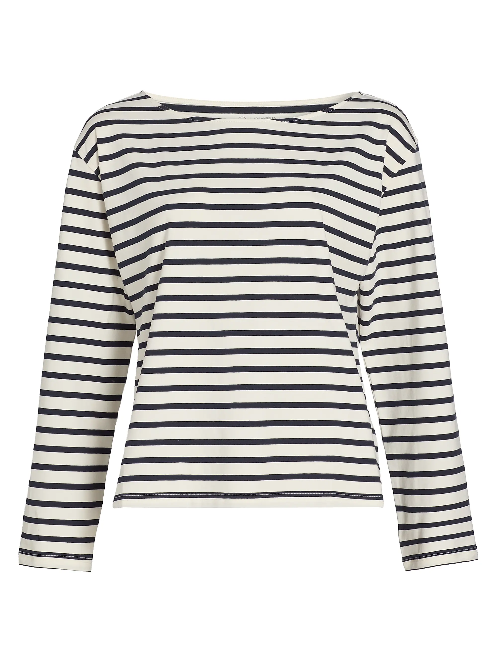 Annie Striped Stretch-Cotton T-Shirt
