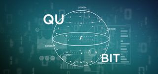 Stock image of a Qubit