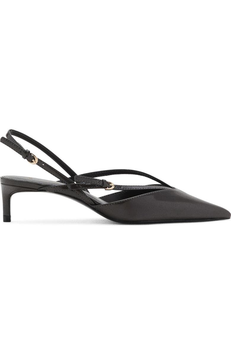 Infinity Slingback Pointed Toe Kitten Heel Pump