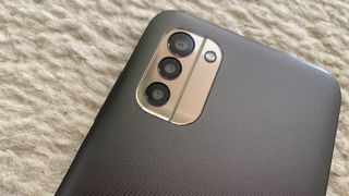 The camera block on a Nokia G11