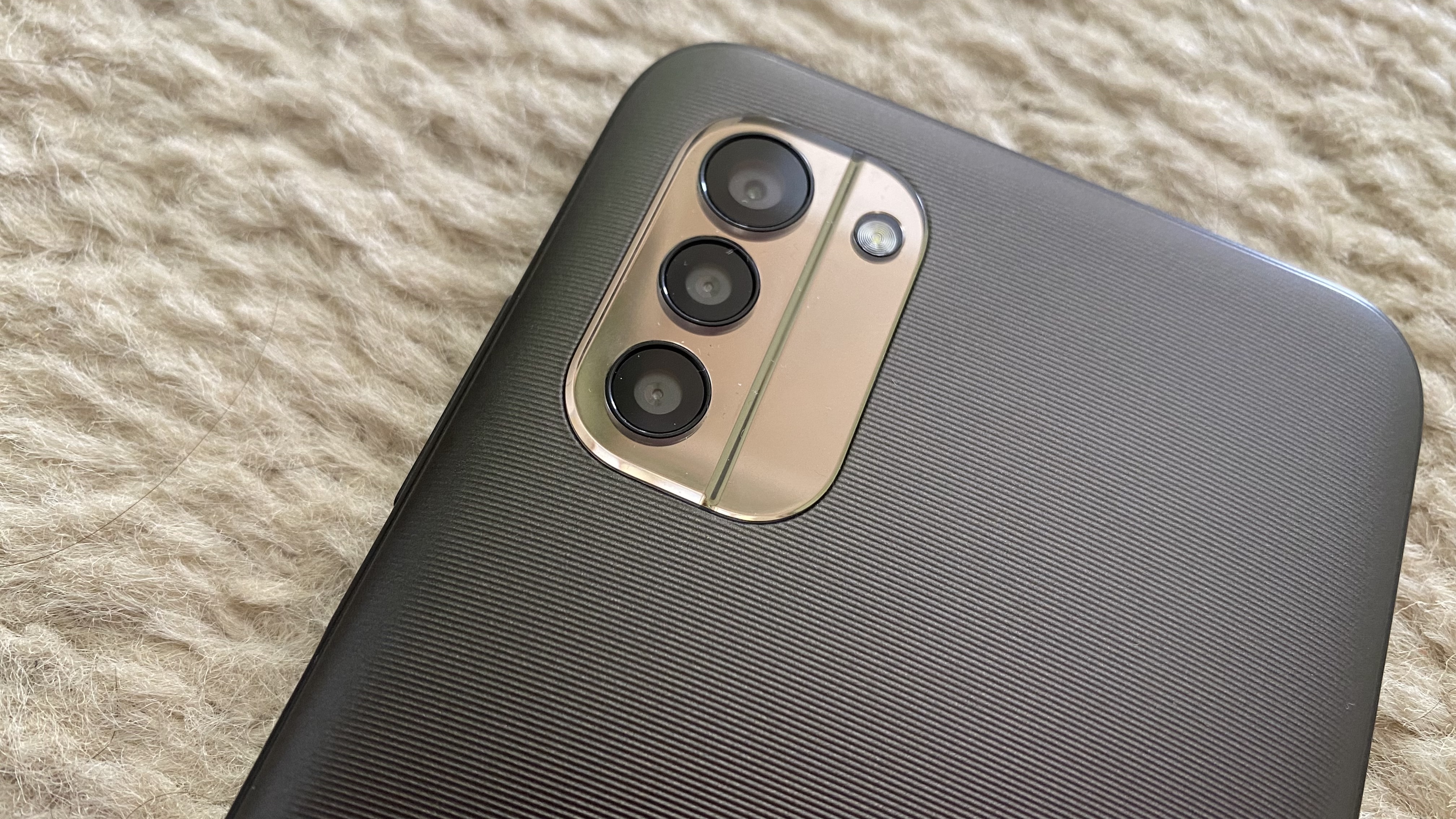 The camera block on a Nokia G11