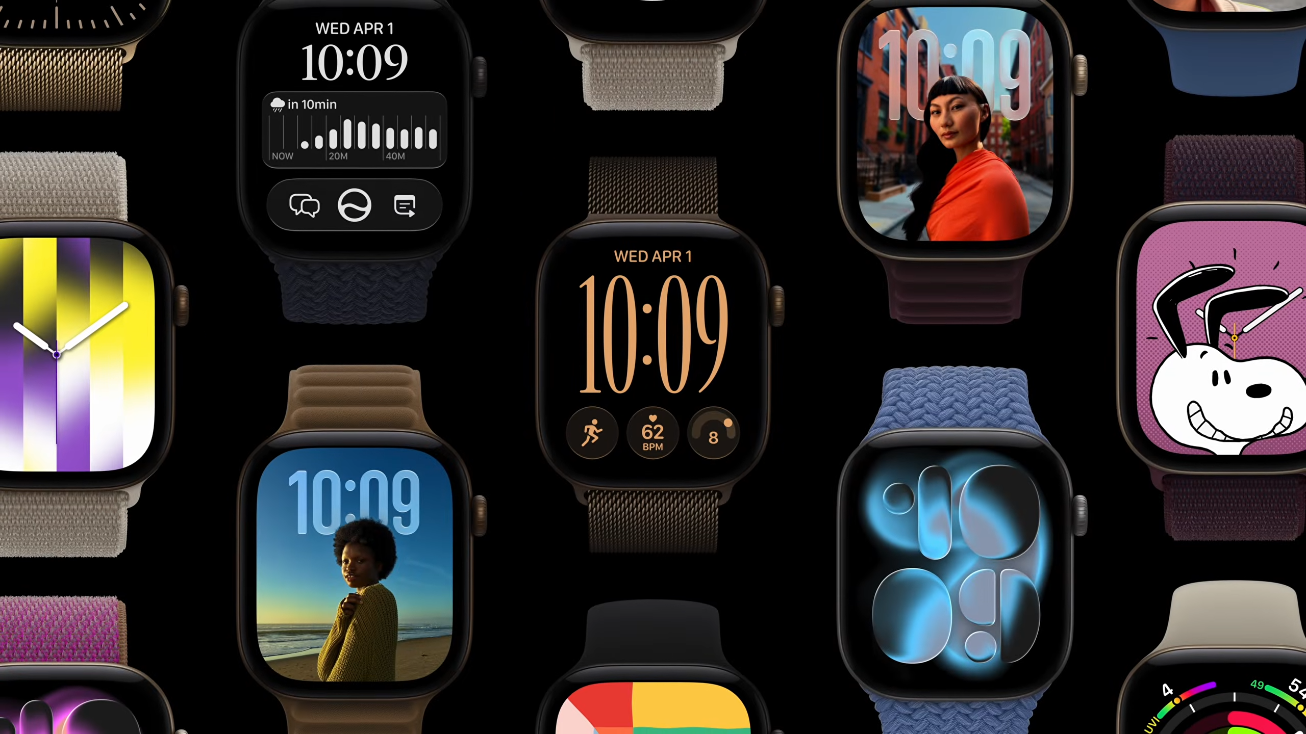 Apple Watch 12 designs and faces