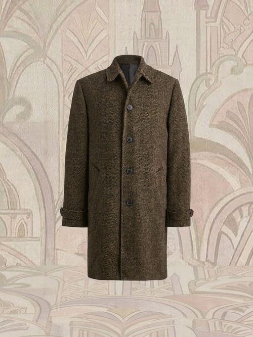 Wool-Blend Overcoat (Men's)