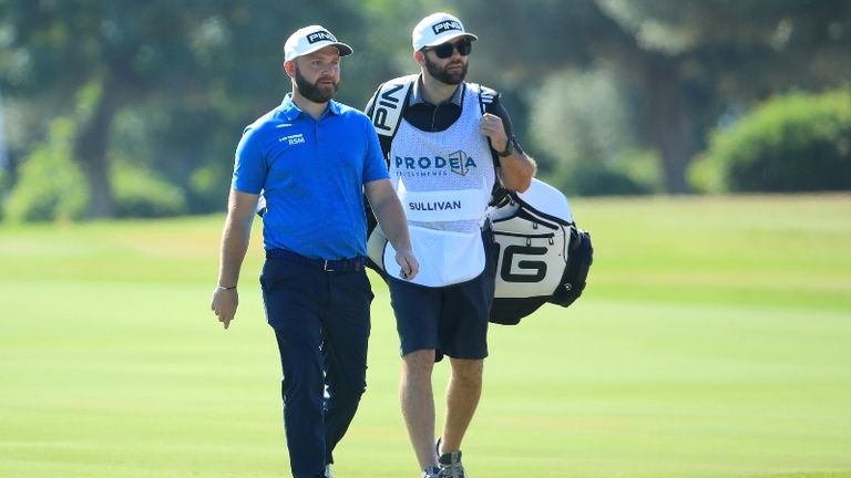 Andy Sullivan's Caddie