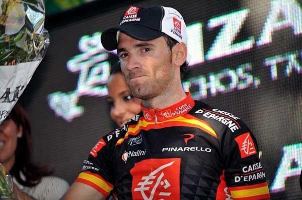 Valverde on the podium