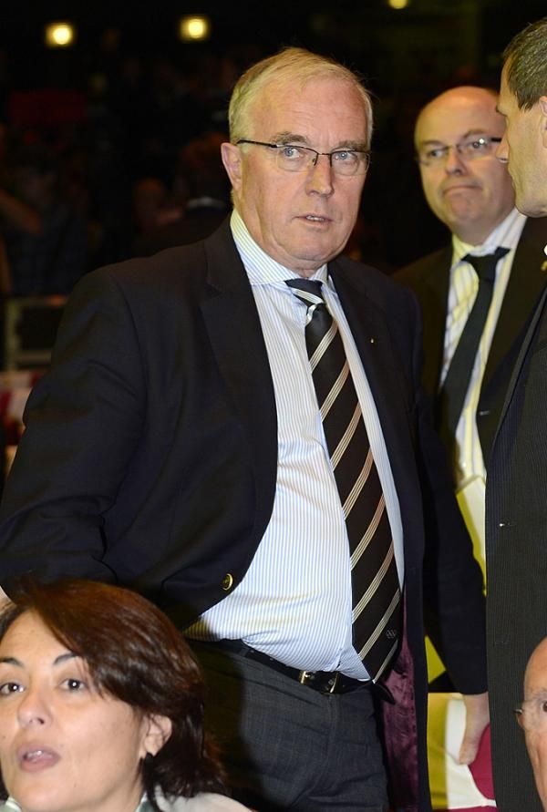 Pat McQuaid at the 2013 Tour de France route presentation